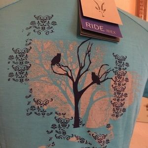 IBEX NWT indie mountain jersey sky blue SMALL